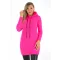 Kapucnis,kötött tunika! neonpink S-M