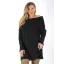 Pihe-puha mohair kötött tunika! fekete L-XL