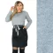 Csillámos puhaanyagú, zsebes ,öves  ruha! szürke-fekete S-XL