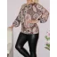Mandala mintás,cseppkivágású,kitűzős,gumis aljú felső !  M-XL