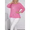 Strasszos mintás felső ! pink  L-XXL