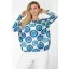 Mandala mintás,aszimmetrikus,gumis aljú felső ! L-XXL