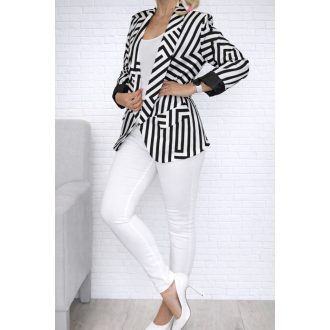 Mintás,díszzsebes zakó!  L-XL