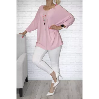 Láncos  felső! rózsaszín XXL-4XL