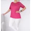 Csipkebetétes,gumis aljú felső! pink L-XL