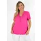 Egyszínű, ingfazonú ,gumis aljú felső! pink L-XXL