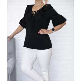 Zsabós,harangujjú felső ! fekete M-XL