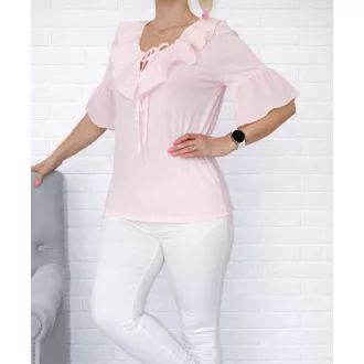 Zsabós,harangujjú felső ! rózsaszín M-XL