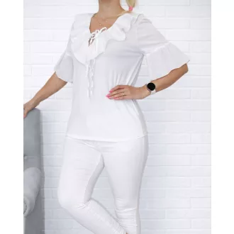 Zsabós,harangujjú felső ! fehér M-XL