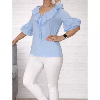 Zsabós,harangujjú felső ! kék M-XL