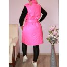 Steppelt ,öves,oldalt zsebes ,gombos mellény! ciklámen  L-XL