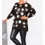Pöttyös,felsliccelt oldalú prémium felső ! csokibarna XL-XXL