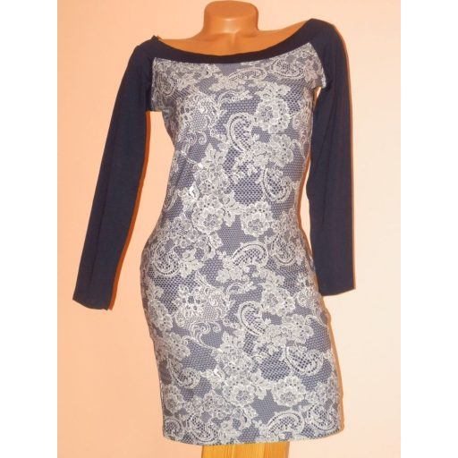 Szupercsinos,virágos,csónaknyakú RUCY FASHOIN ruha! S,M,L