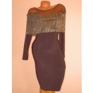 Szupercsinos,fodros,csillogós,elegáns ruha! Több szín! S-M