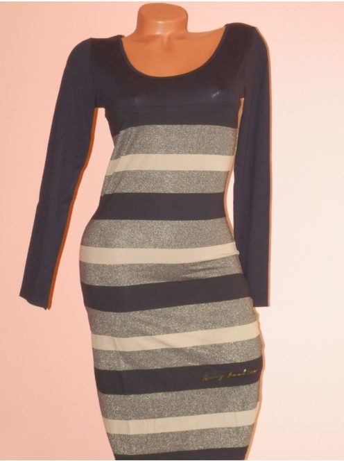 Szupercsinos,csillogós,csíkos RUCY FASHION ruha! Több szín! S,M,L