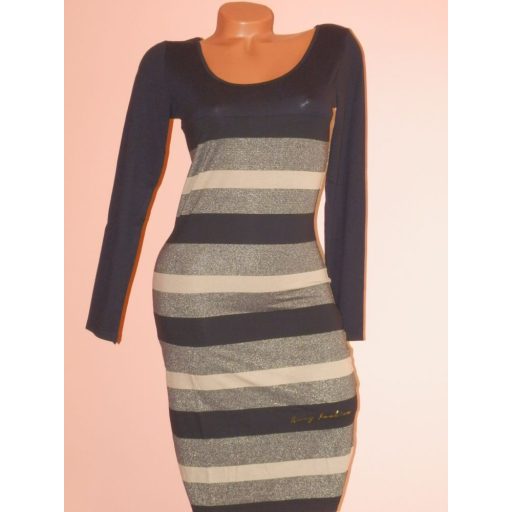 Szupercsinos,csillogós,csíkos RUCY FASHION ruha! Több szín! S,M,L