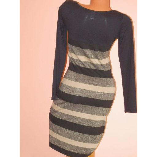 Szupercsinos,csillogós,csíkos RUCY FASHION ruha! Több szín! S,M,L