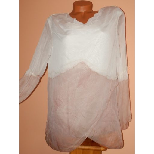 Batikolt,harangujjú,ejtett nyakú,muszlin felső! Több szín! M-L