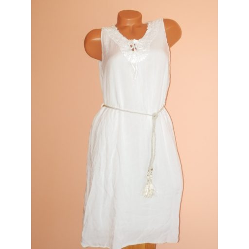 Csinos,horgoltas,öves,ujjatlan tunika/ruha! Több szín! M