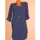 Csinos,fűzős,roll-up ujjú ingruha! Több szín! M-L