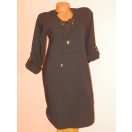 Csinos,fűzős,roll-up ujjú ingruha! Több szín! M-L