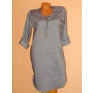 Csinos,fűzős,roll-up ujjú ingruha! Több szín! M-L