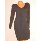 Szupercsinos,zsabós V nyakú ruha! Több szín! M-XL