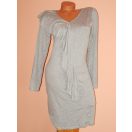 Szupercsinos,zsabós V nyakú ruha! Több szín! M-XL