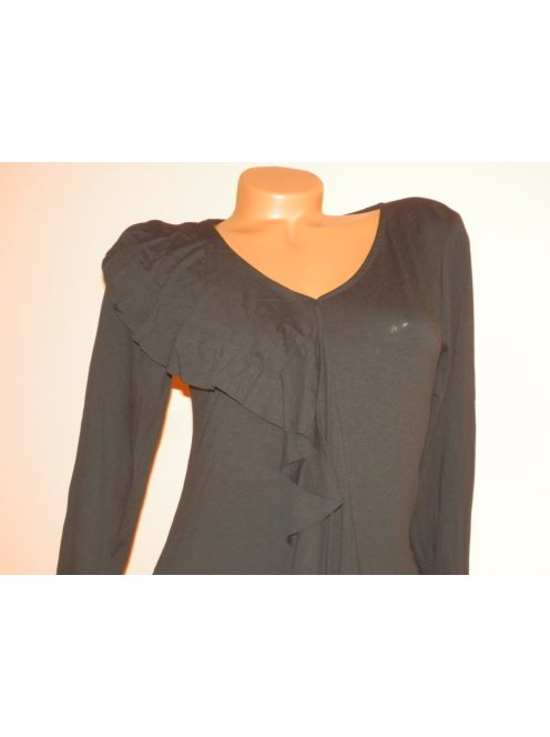 Szupercsinos,zsabós V nyakú ruha! Több szín! M-XL