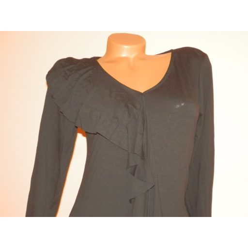 Szupercsinos,zsabós V nyakú ruha! Több szín! M-XL