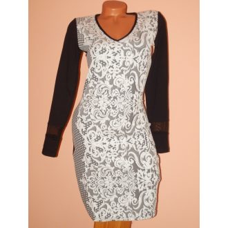   Csodaszép,csipkés,V nyakú RUCY FASHION ruha! Több szín!  S,M,L