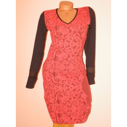 Csodaszép,csipkés,V nyakú RUCY FASHION ruha! Több szín!  S,M,L