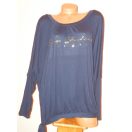 Laza-lenge,denevérujjas,háta kötős,feliratos RUCY FASHION felső! M-XXL