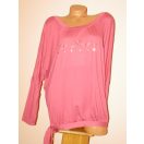 Laza-lenge,denevérujjas,háta kötős,feliratos RUCY FASHION felső! M-XXL