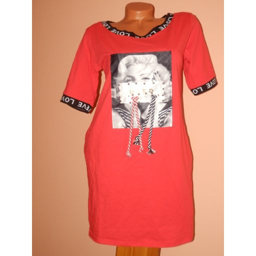 Csinos,MARILYN MONROES zsebes tunika!  M-XL