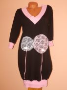 Csodaszép,csipkés V nyakú tunika/ruha! Több szín! S-XL