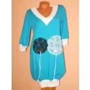 Csodaszép,csipkés V nyakú tunika/ruha! Több szín! S-XL
