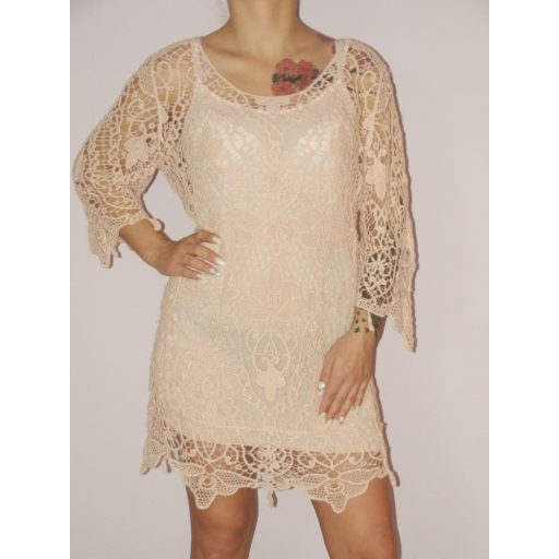 Csodaszép, horgoltas, 2részes tunika! Több szín! S-XL