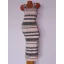 Csodaszép,csíkos  RUCY FASHION maxi ruha! S,M,L