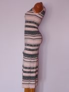 Csodaszép,csíkos  RUCY FASHION maxi ruha! S,M,L