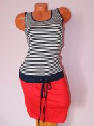 Csinos,csíkos,trikópántos RUCY FASHION ruha! S,M