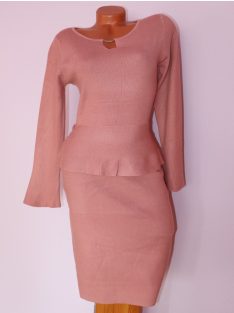  Csodaszép,csinos,harangujjú, peplum kötött ruha! Több szín,méret!  