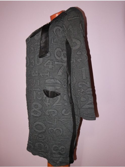 Csodaszép,masnis,zsebes,latex betétes tunika/ruha!  M-XL