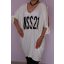 Laza-lenge,V nyakú,válla nyitott tunika! Több szín! L-XXL