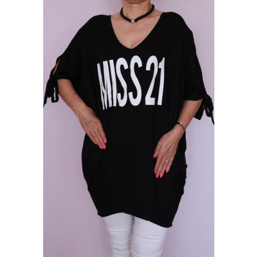 Laza-lenge,V nyakú,válla nyitott tunika! Több szín! L-XXL