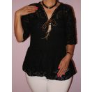 Csodaszép,madeirás,csipkés,2 részes felső!  Több szín!  S-XL