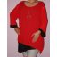 Muszlin,láncos,aszimmetrikus aljú tunika!  Több szín!  L-XXL