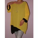 Muszlin,láncos,aszimmetrikus aljú tunika!  Több szín!  L-XXL