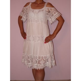   Csipkés,horgoltas,válla nyitott,pántos ruha!  Több szín!  M-XL
