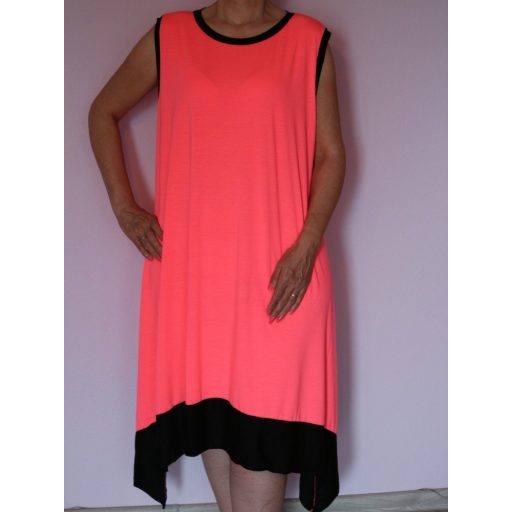 Trikópántos,A vonalú,két oldala hosszított tunika/ruha!  Több szín!  XL-XXL